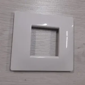 Gereduceerde Prijs Placca coprinterruttore a 2 posti Bianca quadra ECL2882WH 6400